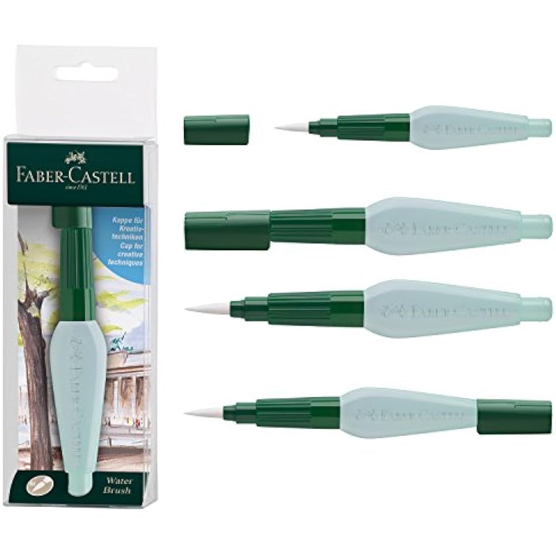 Faber-Castell Albrecht Durer Watercolour Pencils - 24 Set with Water Brush