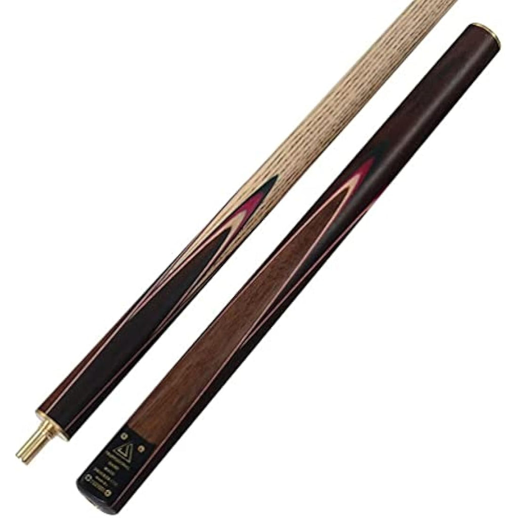 CUESOUL 57" 3/4 Jointed Rosewood Snooker Cue Set with Case | 9.5mm Tip