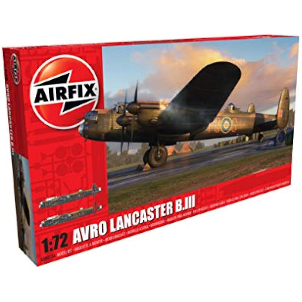 Airfix Avro Lancaster B.III Model Plane Kit | 1:72 Scale Plastic Bomber