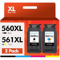 HALLOLUX PG-560XL CL-561XL Ink Cartridges for Canon Pixma TS5350 TS7450