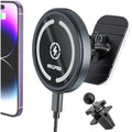 OHLPRO MagSafe Car Mount Charger – 15W Fast Wireless Dashboard Holder
