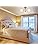 Modern Brass Gold Ceiling Light | 3-Light White Globe Glass