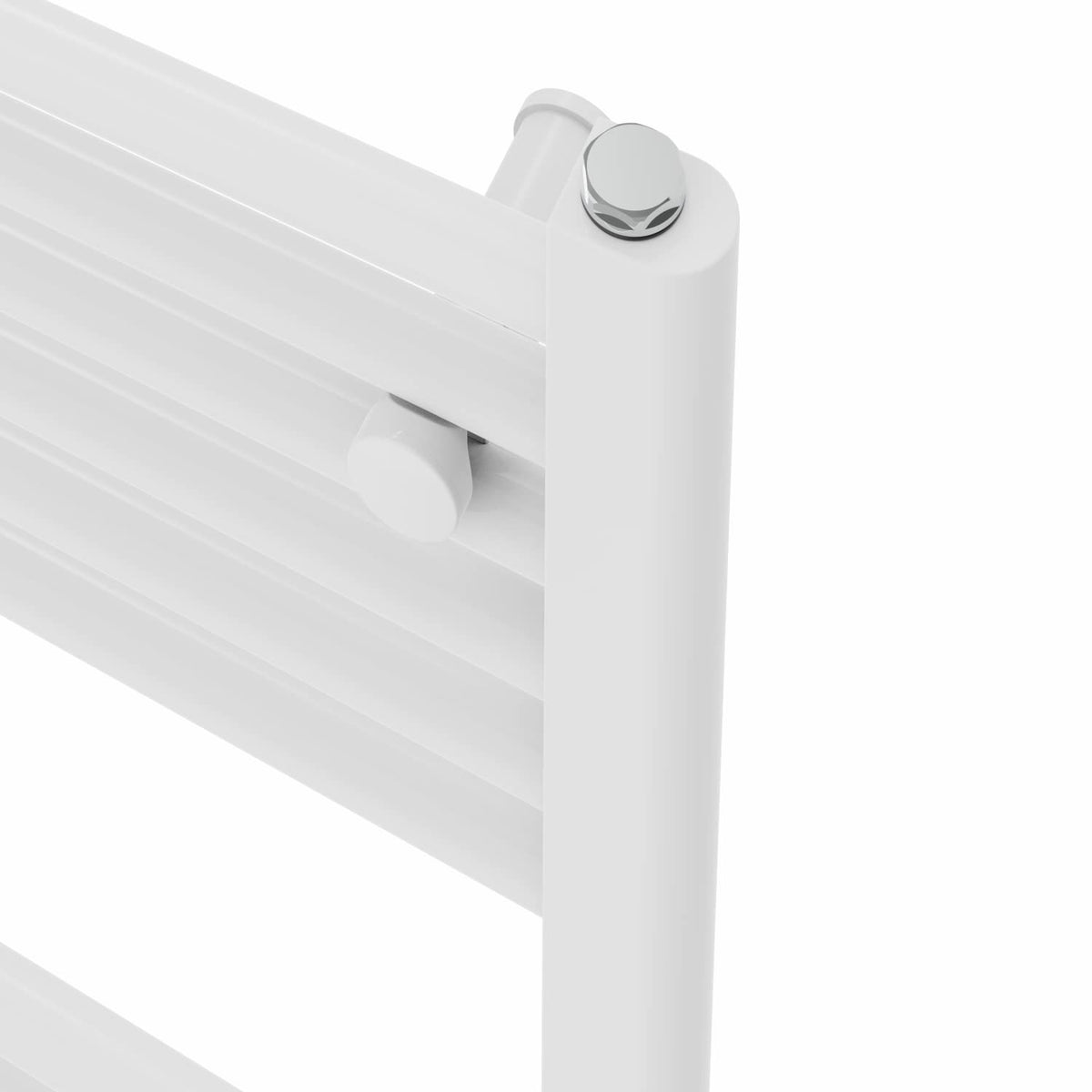 Warmehaus Straight Bathroom Heated Towel Rail Warmer 1800x500mm White - image 5
