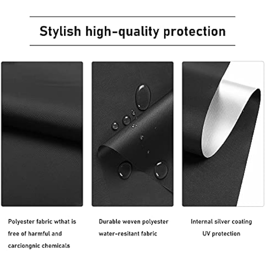 BBQ Grill Cover – Waterproof Oxford Fabric for Weber & George Foreman
