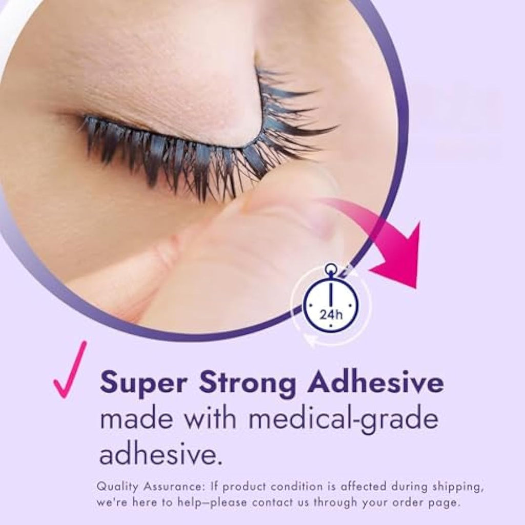 D-UP Eyelash Fixer EX 553 Black - Waterproof False Lash Adhesive