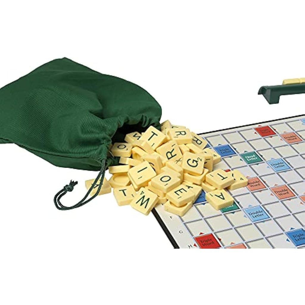 Ideal Super Scrabble Board Game - Giant Board with 200 Letter Tiles