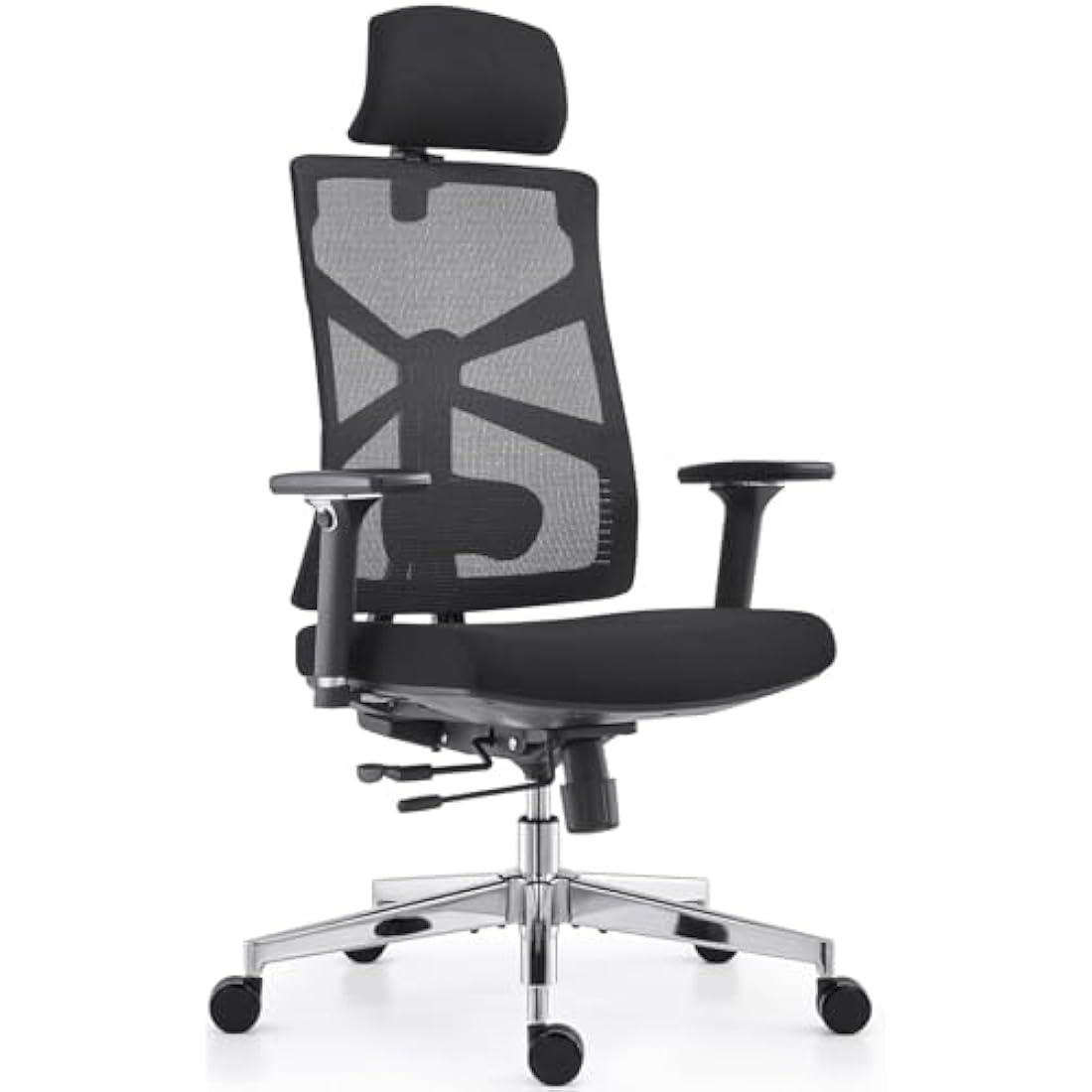 HOLLUDLE Ergonomic Office Chair – High Back Mesh Desk Chair with 4D Armrests
