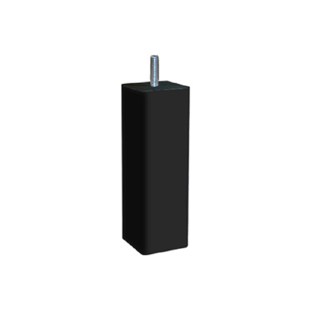 Margot – Douceur SCANDINAVE Square Wood Base 4 Feet 5 x 5 x 18 cm, Wood, black, 5 x 5 x 18 cm - image 2