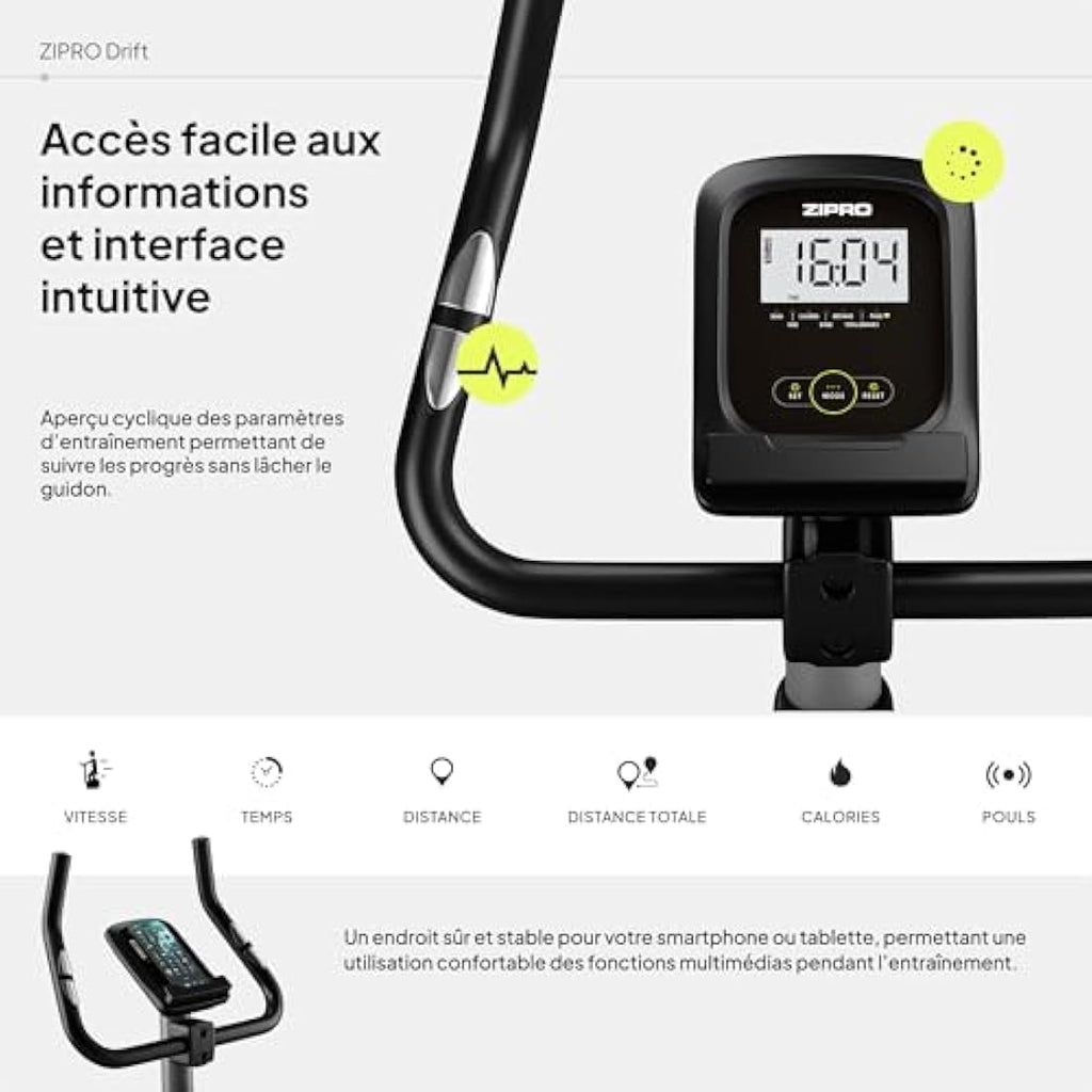 Zipro Magnetischer Fitnessbike Heimtrainer – Jolof Store Hometrainer