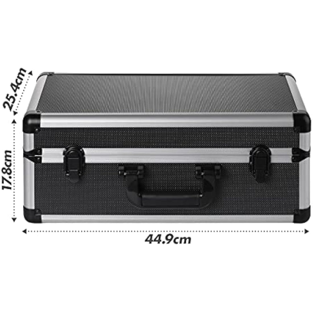 FunGuys Graded Card Storage Box | Aluminum Case for PSA, BGS & SGC