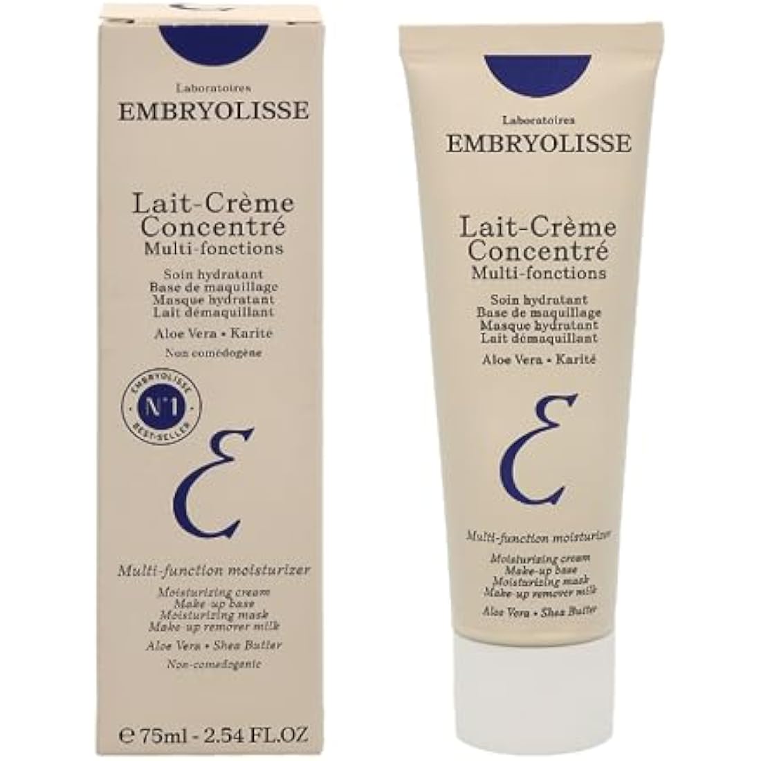 Embryolisse Lait-Crème Concentré – Moisturizing Face Cream, 2.54 oz