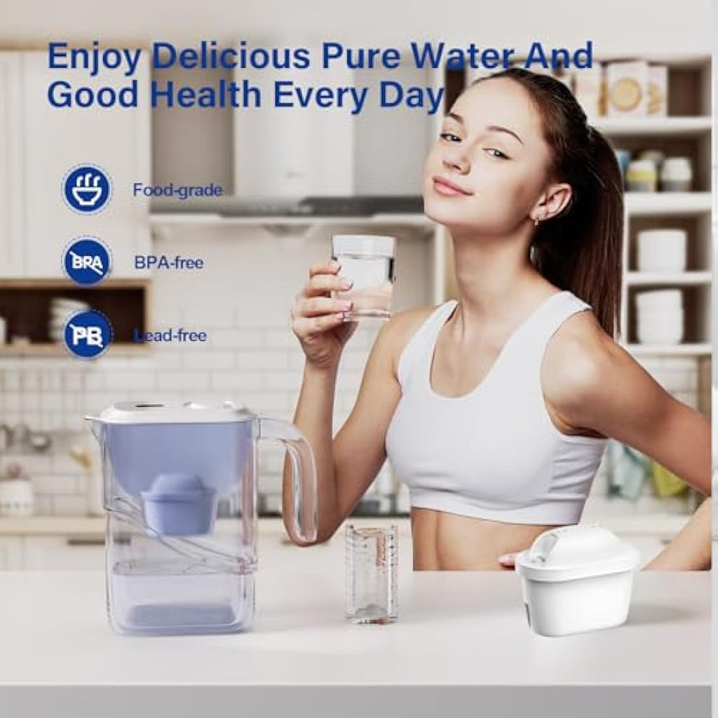 WaterJingYi Water Filter Cartridges for Brita Maxtra Pro & Plus | 12 Pack