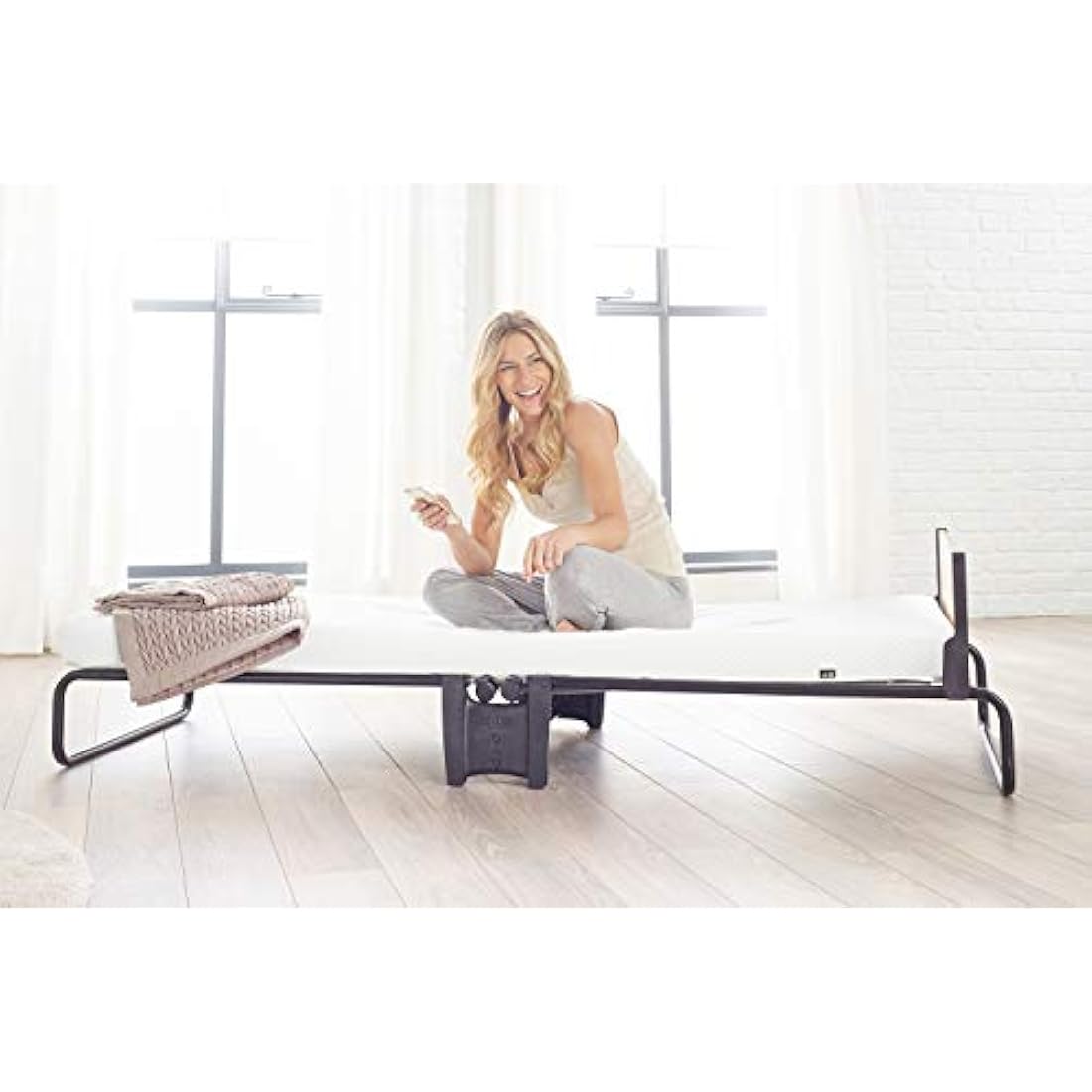 JAY-BE Revolution Single Folding Bed – Memory e-Fibre Mattress
