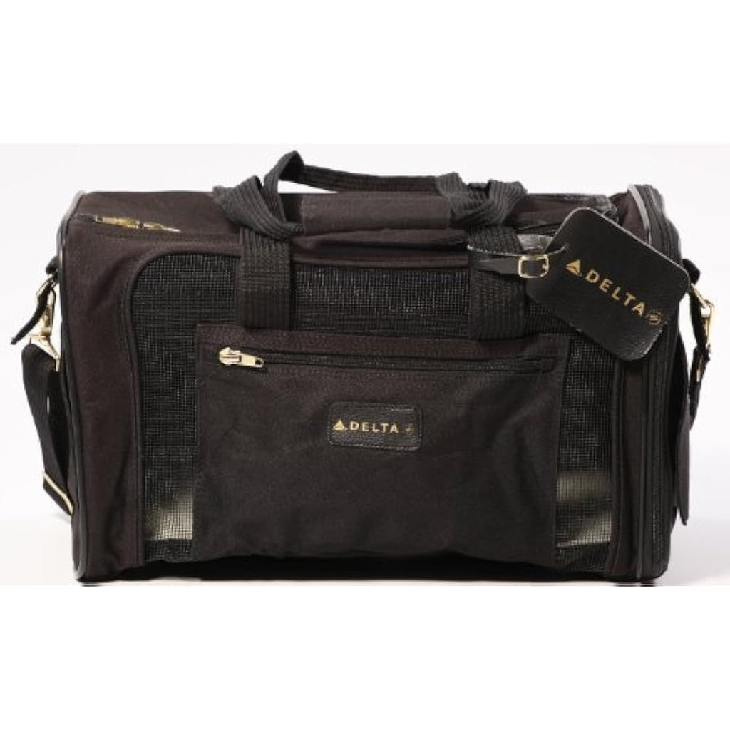 Sherpa Airline Approved Pet Carrier – Black Under-Seat Travel Bag