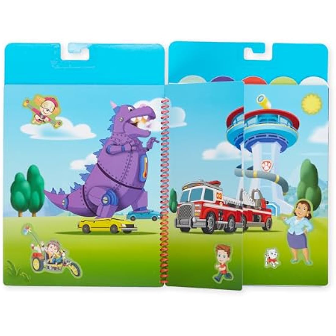 Melissa & Doug PAW Patrol Reusable Sticker Pad - 130 Cling Stickers