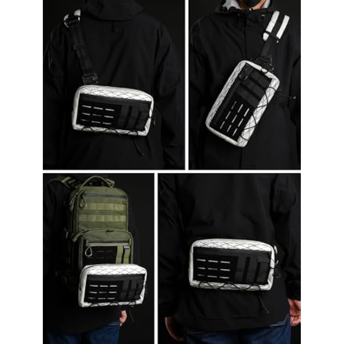 Tactical Geek Cache L3 EDC Sling Bag – Lightweight Nylon Crossbody Daypack
