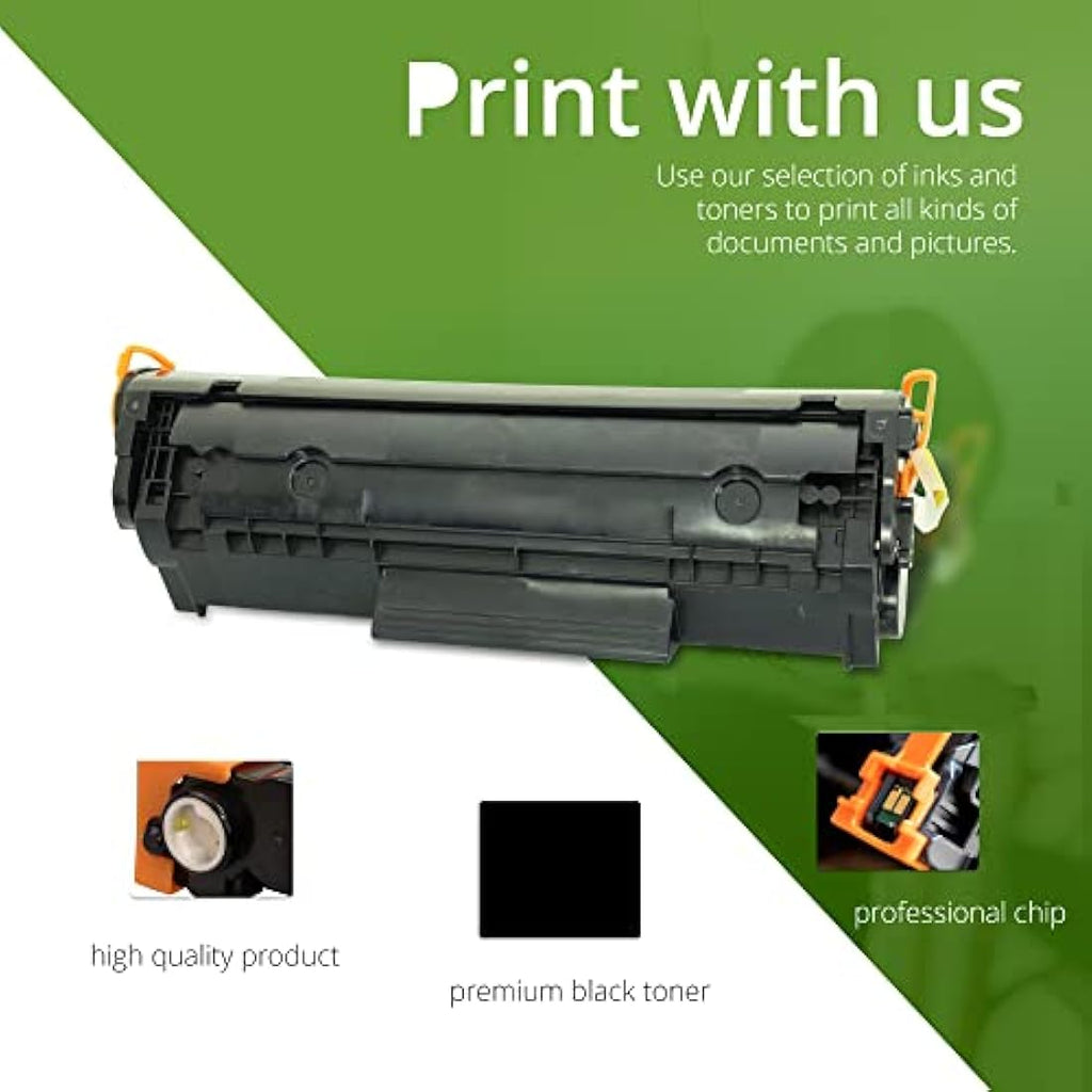 Printing Pleasure 2-Pack Compatible Toner for HP CE505A & Canon 719
