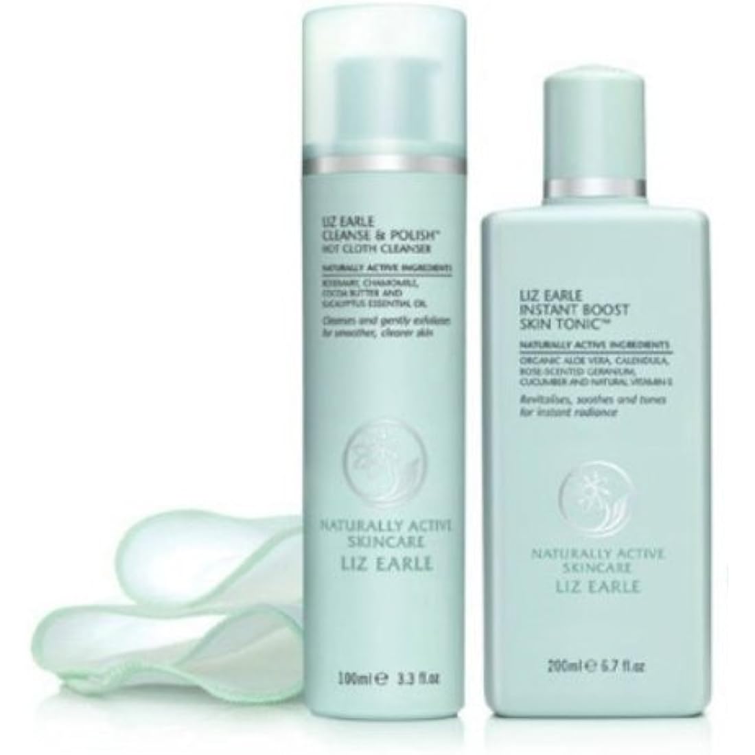 Liz Earle Cleanse & Polish Skincare Gift Set with Skin Tonic & Cloths