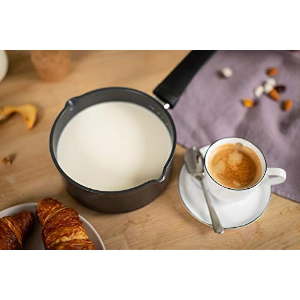 Kuhn Rikon Easy Induction Milk Pan – 16cm Non-Stick Aluminum, 1.4L