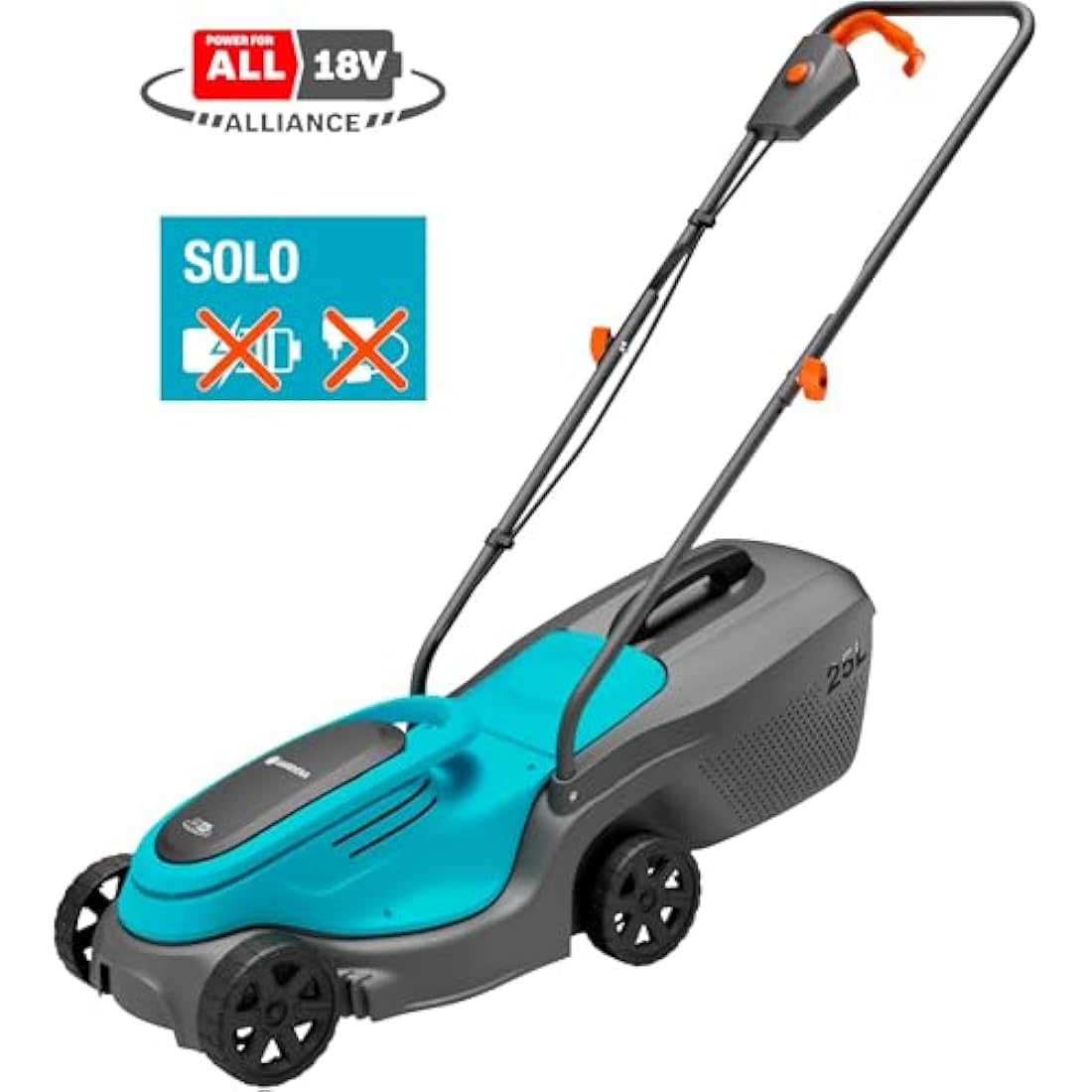 Gardena PowerMax 30/18V Battery Lawnmower – Brushless 30cm Cut