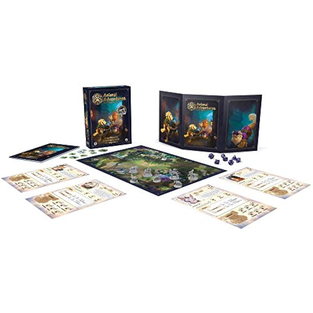 Animal Adventures RPG Starter Set | 5E Compatible Tabletop Game