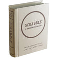 WS Game Company Scrabble Vintage Bookshelf Edition – Linen Board Game