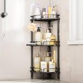 SWTYMIKI 3-Tier Corner Shower Caddy – Rustproof Stainless Steel Organizer