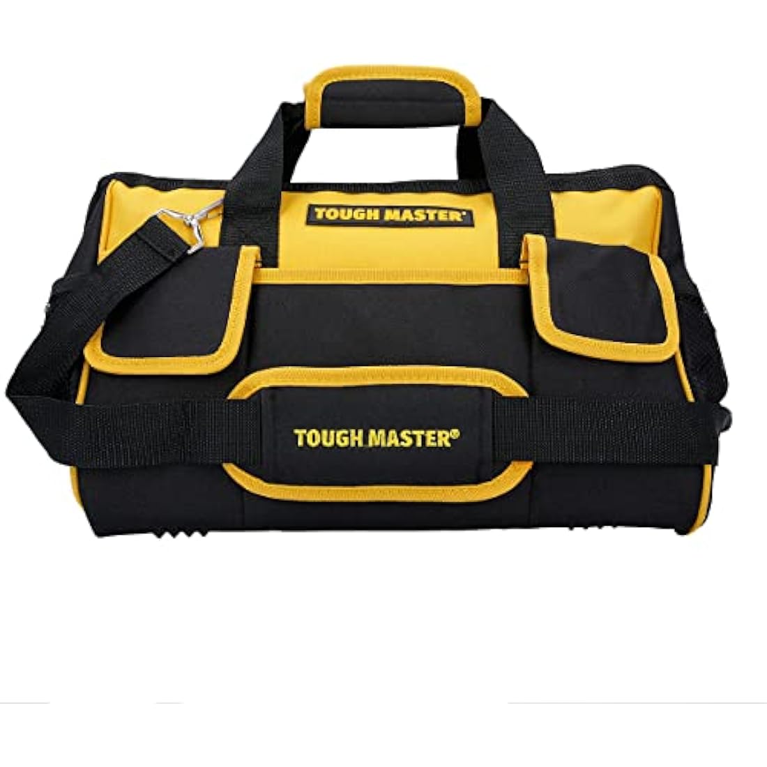 TOUGH MASTER 16" Heavy Duty Tool Bag | 27 Pockets & Shoulder Strap