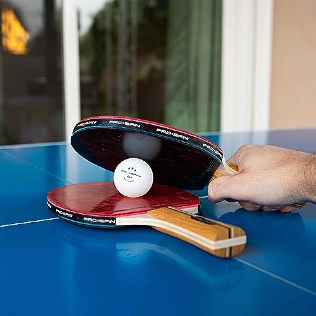 PRO SPIN 3-Star Table Tennis Balls – White 40+ ABS Training Balls