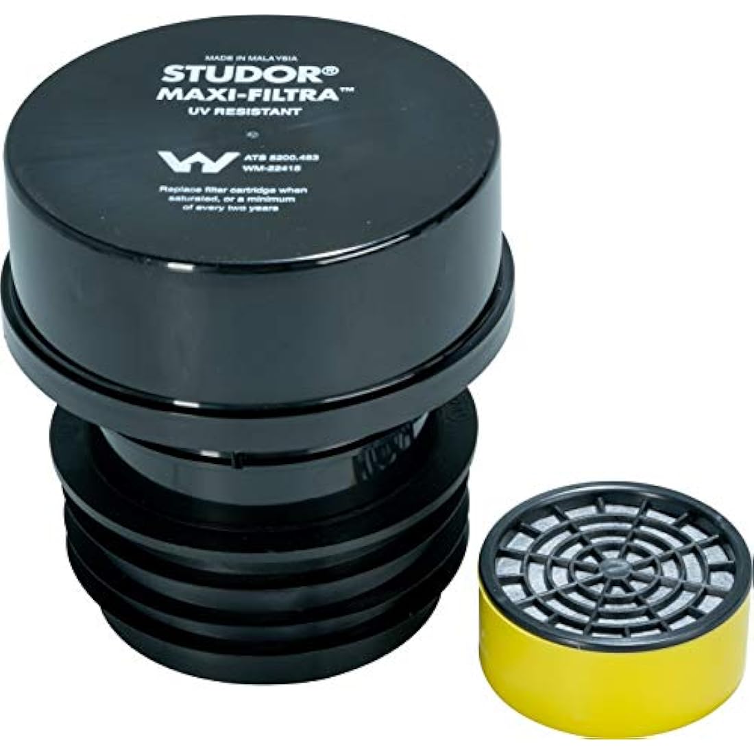 Studor Maxi-Filtra Septic Tank Vent Filter | Active Carbon Odor Control