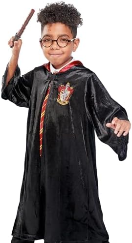 Harry Potter Gryffindor Deluxe Robe – Kids Costume by Rubie's Official