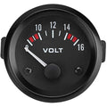 Jolof Store 12V Car Voltmeter – 52mm Aluminum Alloy Voltage Meter Gauge