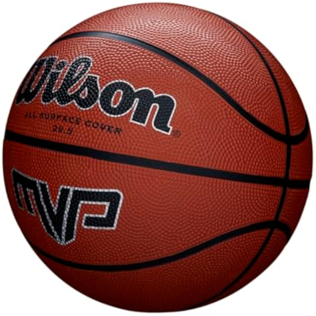 Wilson MVP Basketball – Durable Indoor and Outdoor Sports Equipment