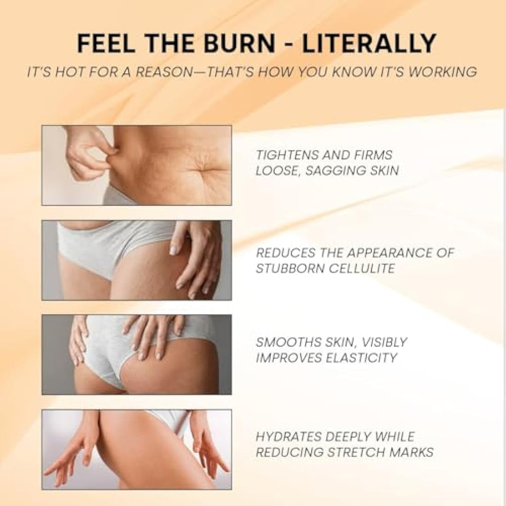 GUAM Seaweed Mud Anti-Cellulite Treatment – Hot Body Mask for Legs, 500g