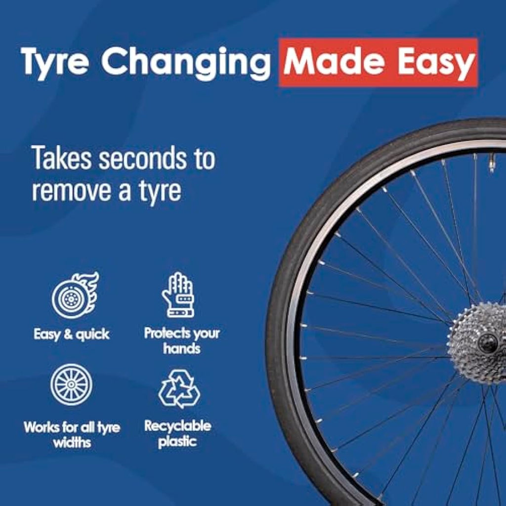 Tyre Glider – Patented Bicycle Tyre Lever for Road & Mountain Bikes