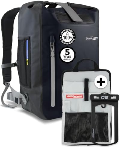Overboard Explorer Waterproof Backpack – Floating Dry Bag with Phone Case