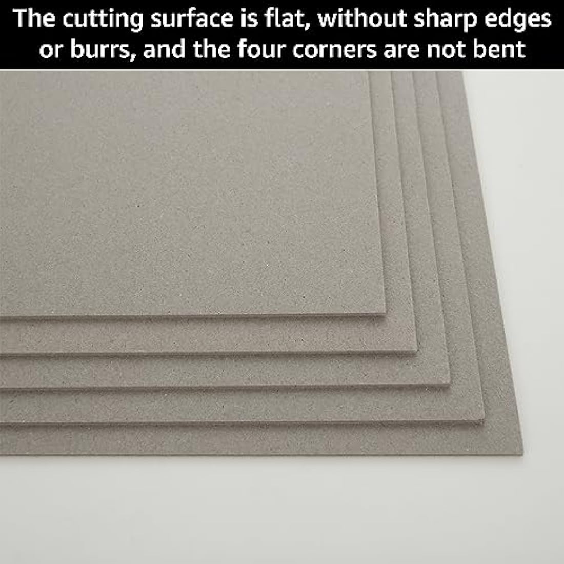 SHUESS A4 Greyboard 1500 Micron | 100 Sheets Thick Cardboard for Crafts