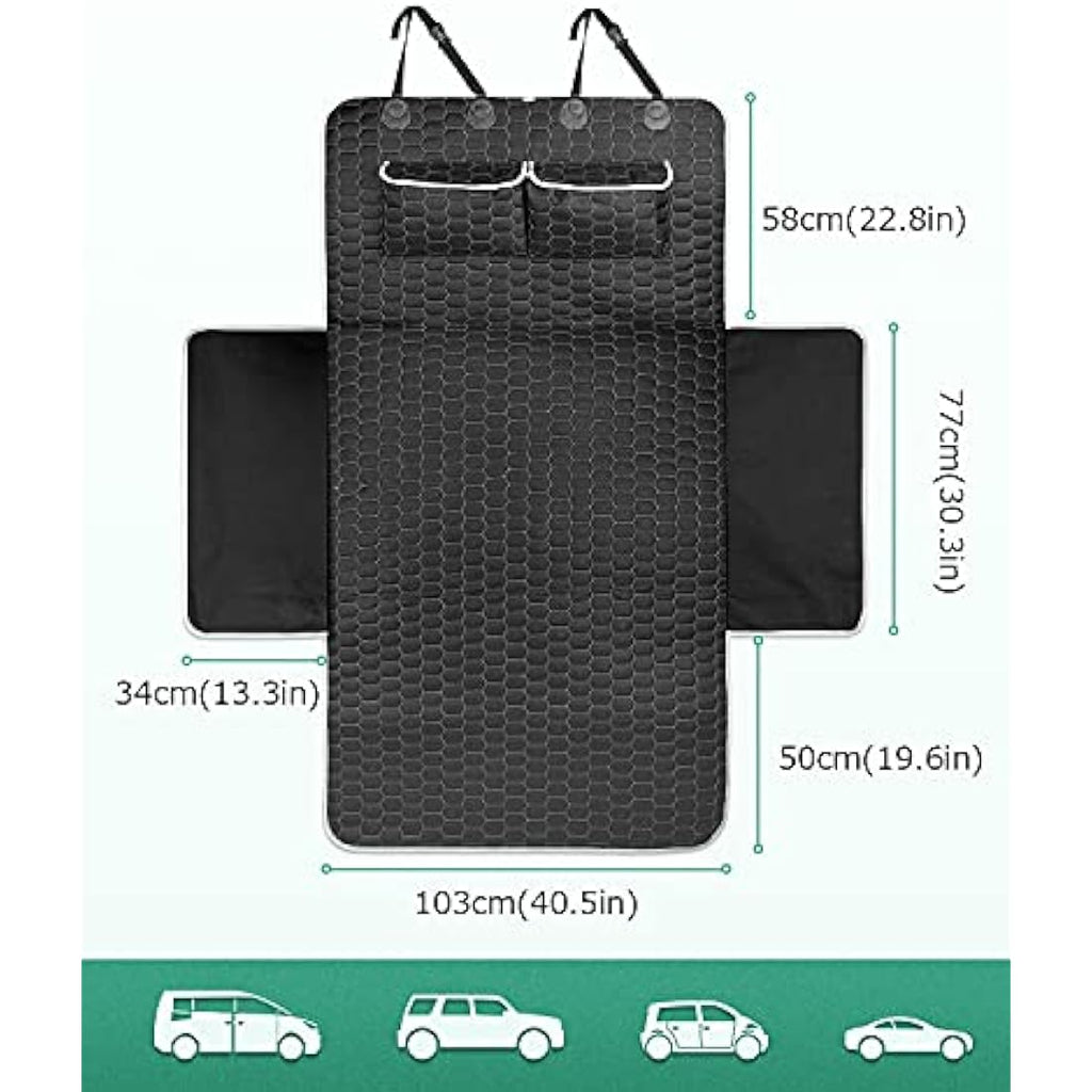 Oasser Car Boot Liner – Waterproof 4-Layer SUV Trunk Protector
