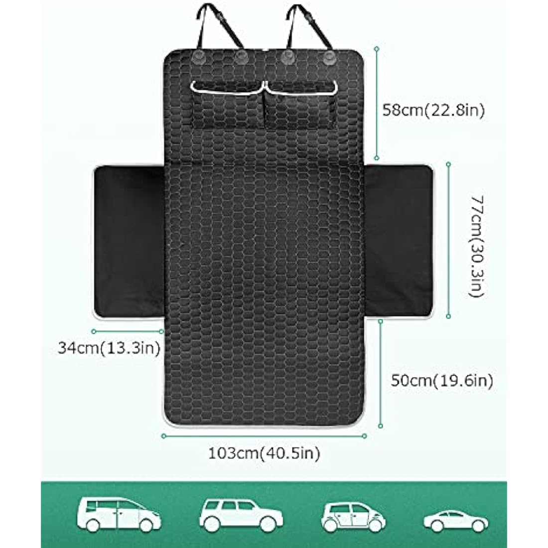 Oasser Car Boot Liner – Waterproof 4-Layer SUV Trunk Protector