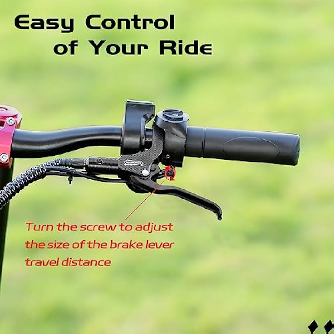 DYISLAND LD-210S Hydraulic Disc Brake Kit for E-Scooter – 2-Pin Power-Off