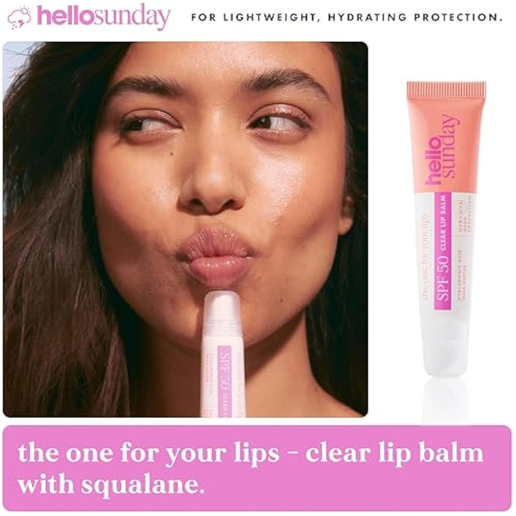 Hello Sunday Everyday Essentials SPF Kit - Face, Lip & Hand Protection
