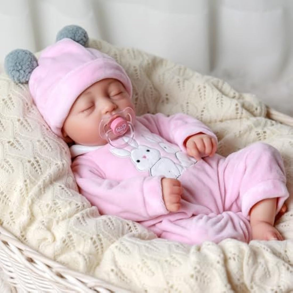 Babeside Connie 20-Inch Reborn Baby Doll – Lifelike Vinyl Girl Doll