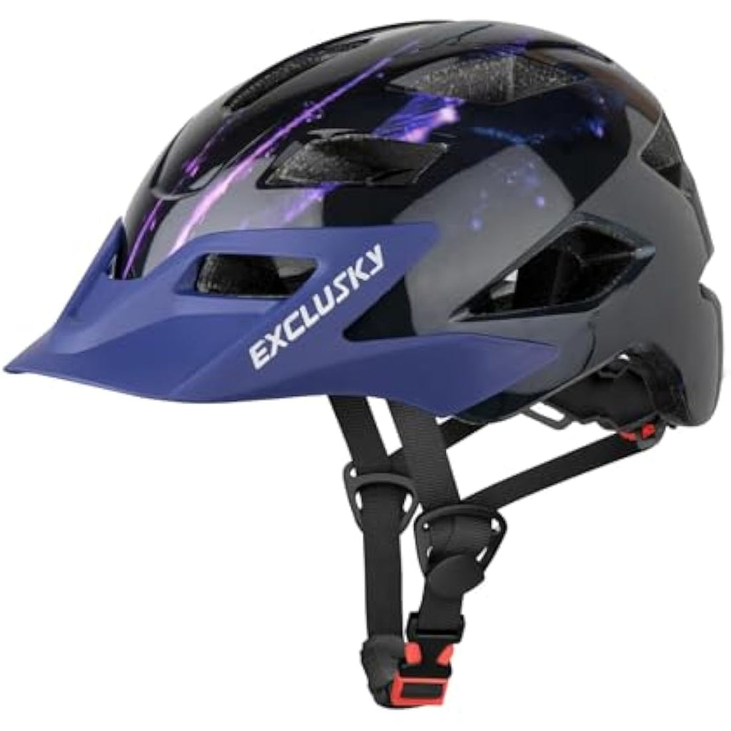 Exclusky Kids Bike Helmet | Adjustable Safety Gear for Ages 5-13