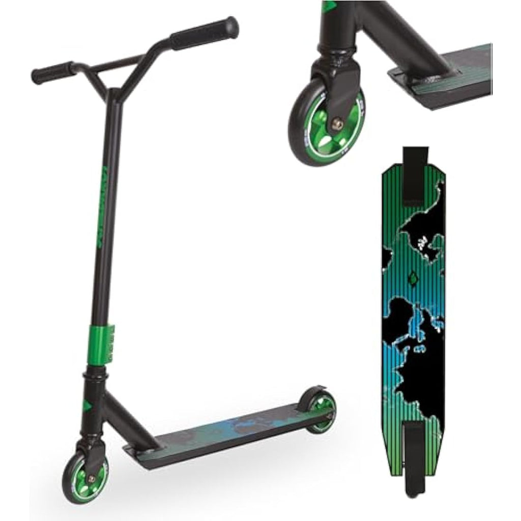 Schildkröt Untwist Stunt Scooter – 100mm Aluminum Rim PU Wheels