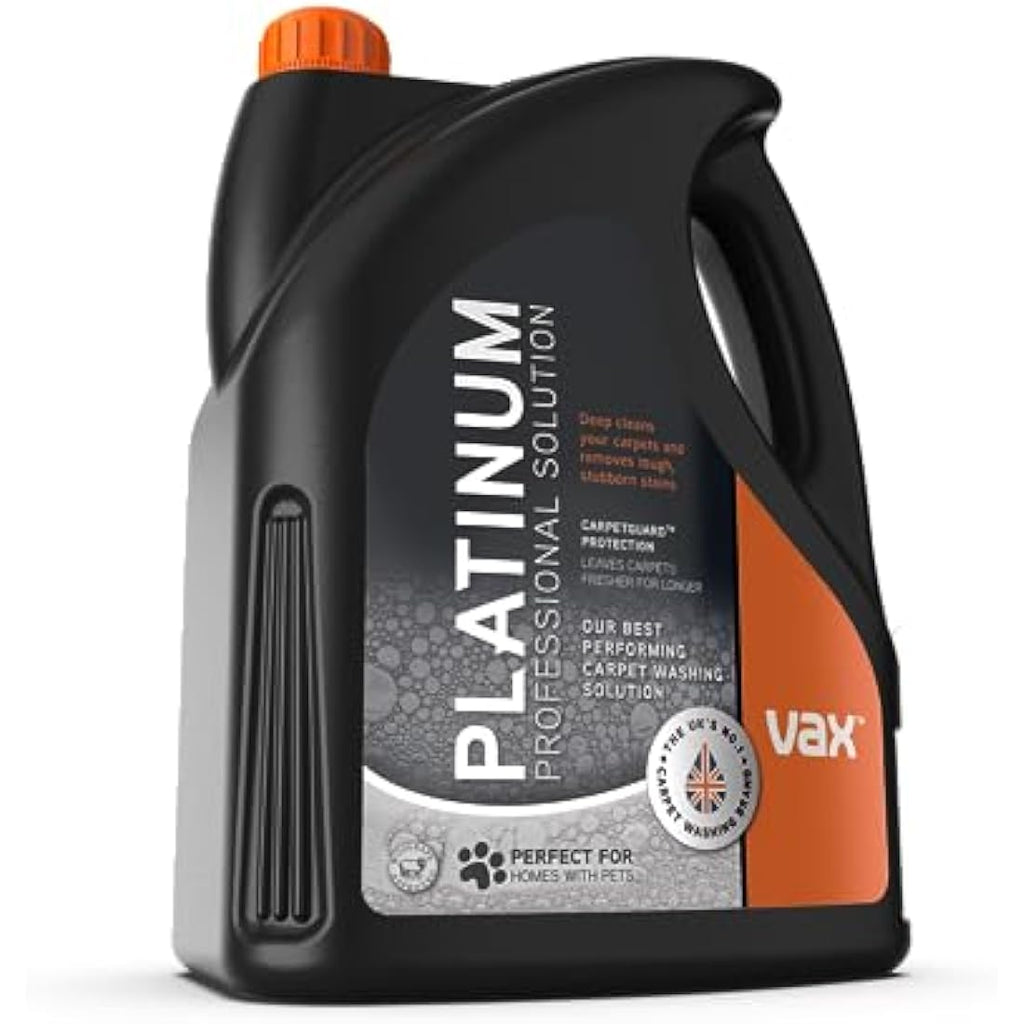 Vax Platinum Professional Carpet Cleaner Solution - 4L Rose Burst