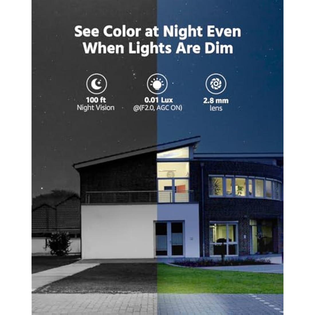 ANNKE 5MP PoE Security Camera – 3K Outdoor CCTV with AI Human Detection