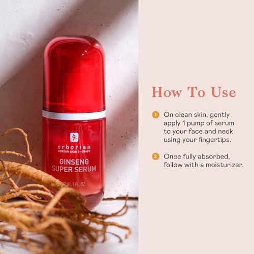 Erborian Super Serum – Hyaluronic Acid & Vitamin C Facial Care – 30ml