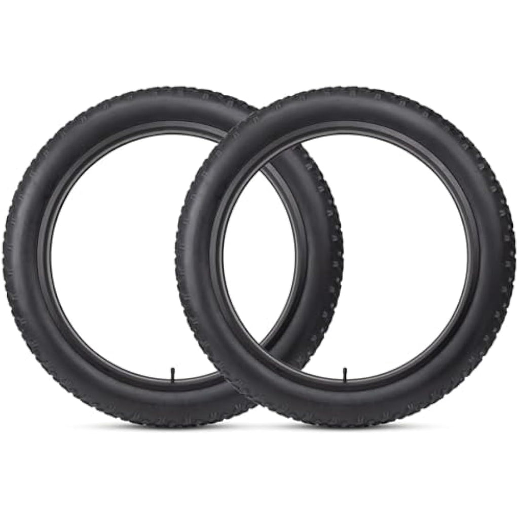 YunSCM 20x4.0 Foldable Fat Bike Tyre and Inner Tube Set for E-Bikes