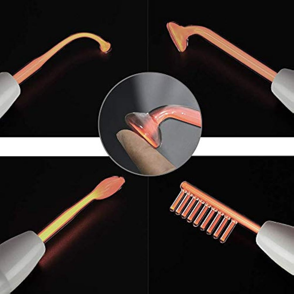 TEEROVA High Frequency Skin Therapy Wand | Portable Facial & Hair Device