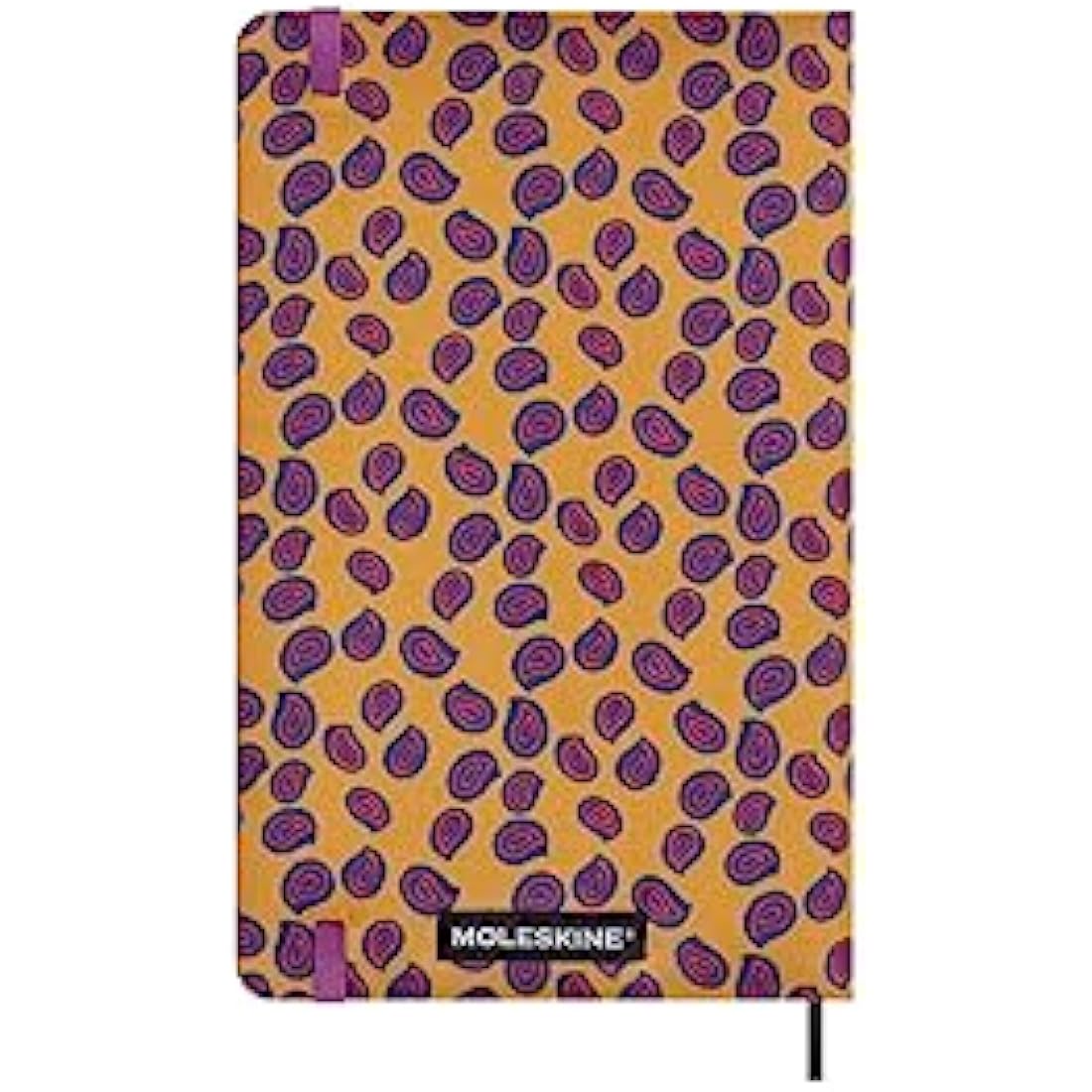 Moleskine Italian Silk Notebook | Ruled Hard Cover Journal, Yellow